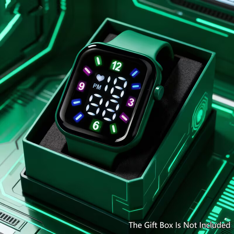 Reloj verde 01