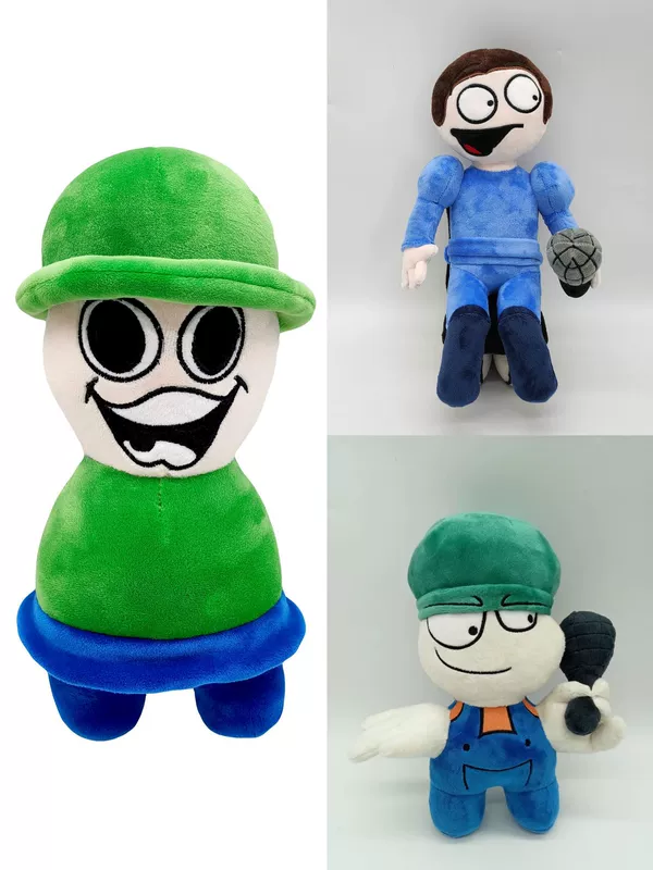Cross -Bordder New Product Dave и Bambi Plush Diffy Friends Diff