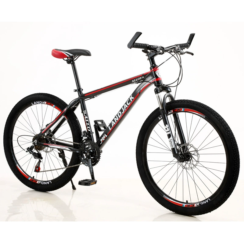 Shock-absorbing metal mountain mountain bike