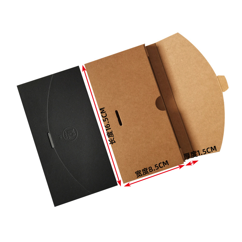 En stock al por mayor sobre neutral caja del teléfono móvil caja de embalaje bufanda de seda marcador integrado caja de regalo con LOGO