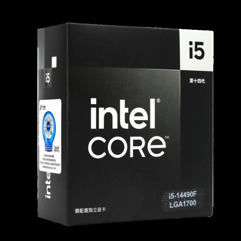 Intel Core i5-14490F 14-го поколения настольный компьютер, CPU, процессор, оригинальная коробка, совместим с Z790