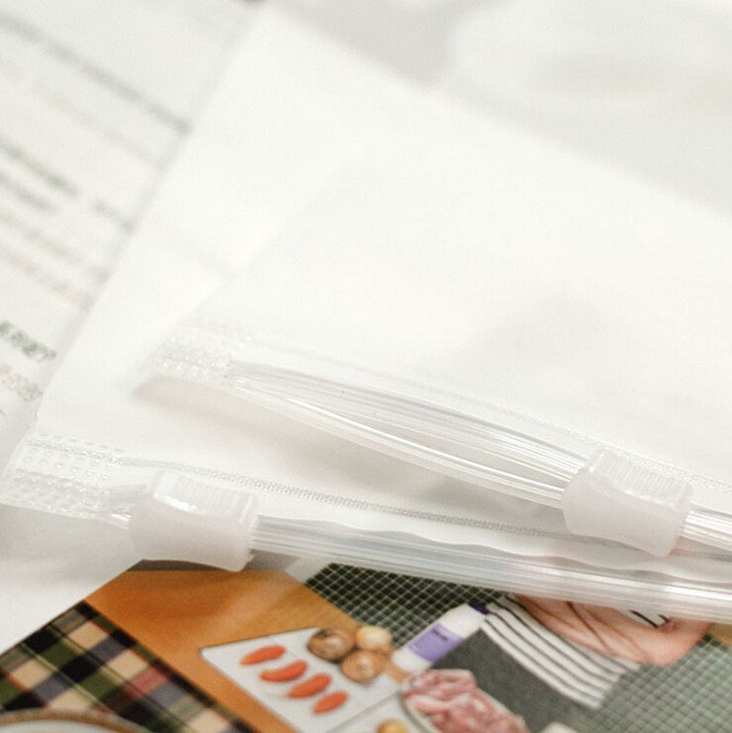 Bolsa de almacenamiento de ropa de viaje bolsa de organización bolsa de almacenamiento de ropa interior impermeable transparente coreana