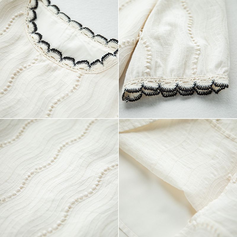 Chic GraceChic GraceChic GraceChic GraceChic Short Sleeve Shirt Summer 2023 New European Style Loose Plus Size Elegant Slimming Belly Coverin_voghion.com