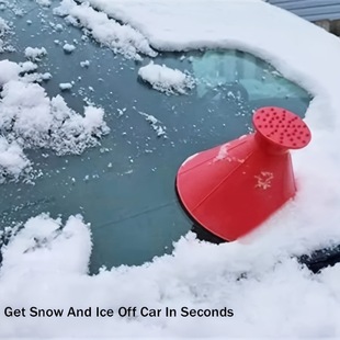 2025 New Cross-Border Dropshipping Portable Car Ice and Snow Shovel Multi-Functional Cross-Border