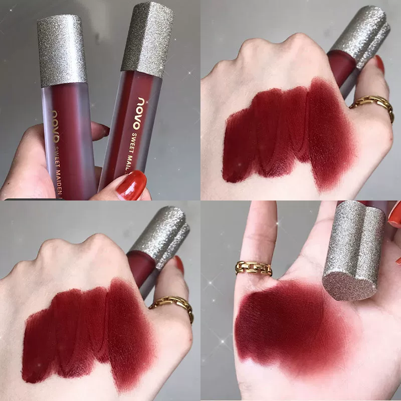 Lip gloss vitaminized waterproof long-lasting translucent shade, sheer matte finish, 5+ colors