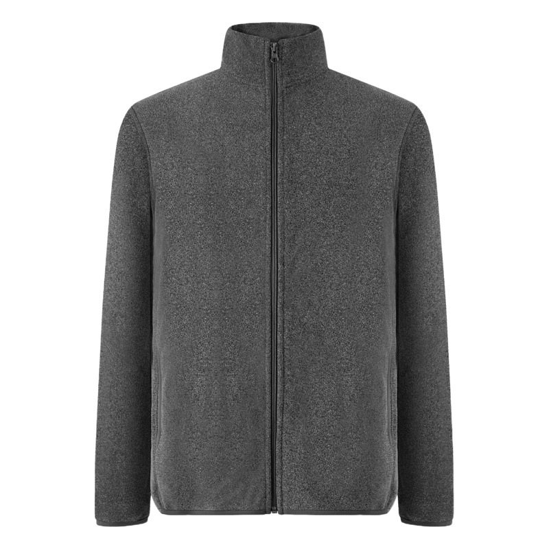 Abrigo de lana de los hombres al aire libre casual polar cálido forro de lana nuevos deportes de invierno chaqueta de una sola pieza entrega