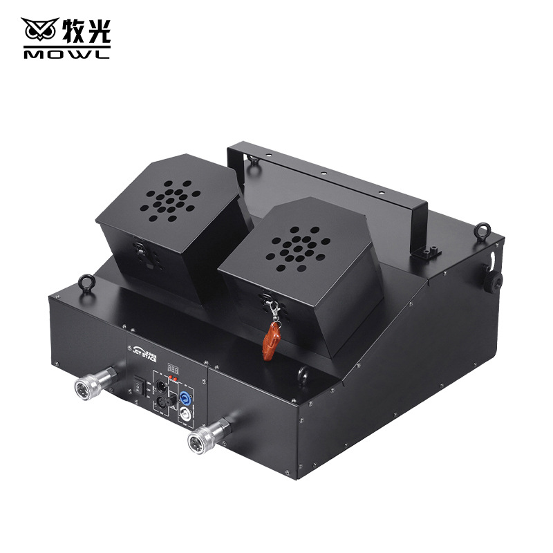 Bar atmósfera props ventisca gran columna de aire color máquina de papel etapa de dióxido de carbono gran trituradora máquina arco iris