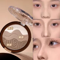 xixi Sheep Family Series Contouring Palette Двухцветная контурная палитра «все в одном» Осветляющая тень для лица и носа Тени для контуринга