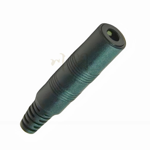 Aviation plug 7.1mm four-stage female socket with shell racing helicopter headset 7.1 plug