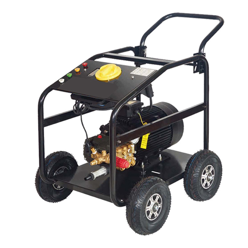 200bar380V食品厂电厂车辆设备高压水射流冲洗冷水工业商用清洗机