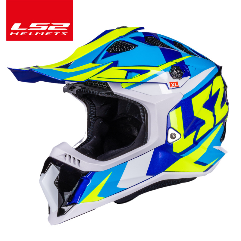 Lin Dao profesional motocicleta Four Seasons casco completo MX700 ls2 off-road casco de la motocicleta tire casco montaña cuesta abajo sitio