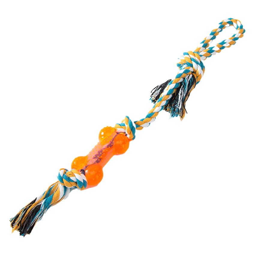 Molares de perro juguete cuerda mordedura cuerda de algodón mediano y pequeño perro entrenamiento 11 piezas conjunto interactivo mordedura resistente mascotas suministros