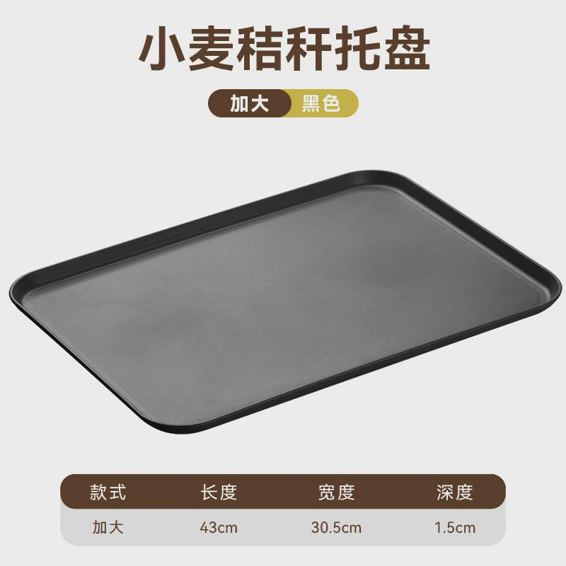 2 Size Plastic Fruit Dessert Tray Desktop Food Storage Plate