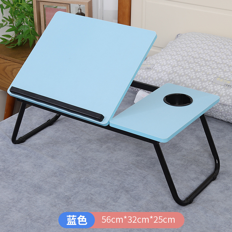 6段昇降折り畳みテーブルベッド上の小さなテーブル学生多機能学習机折り畳み可能なノートパソコンテーブル