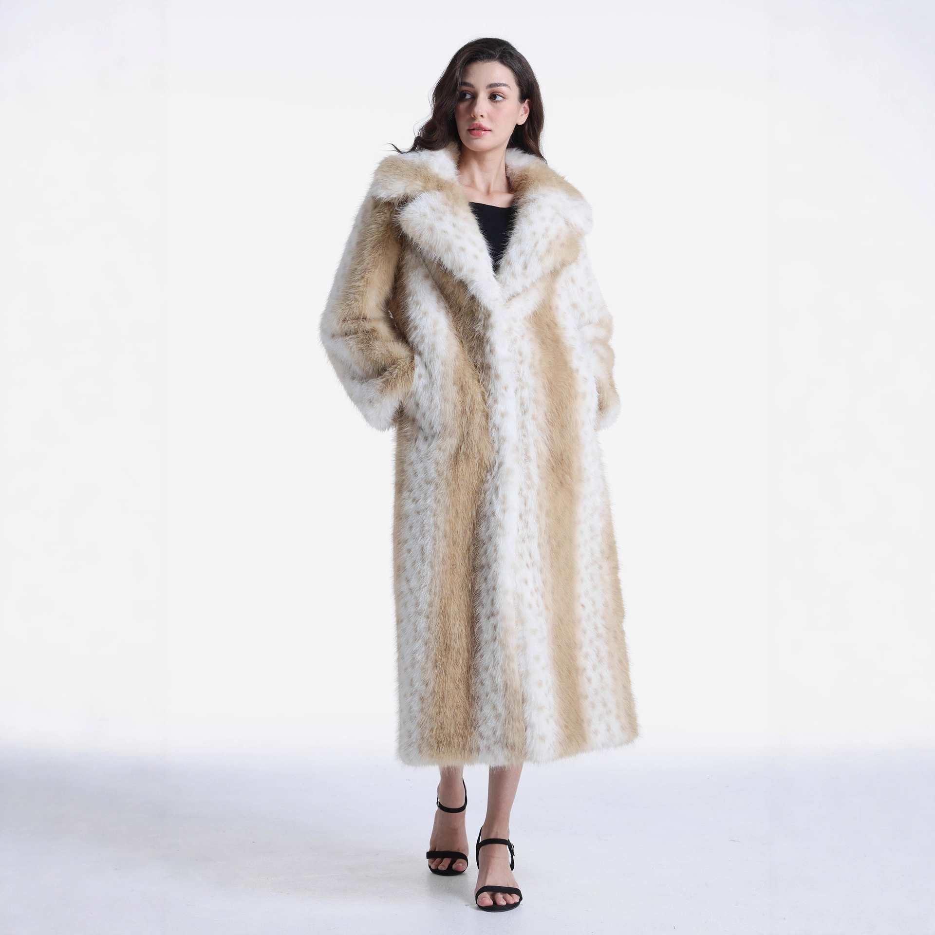 New Winter Sexy Thickened Fur Jacket Women's Korean Mink Fur Warm Party  Jackets