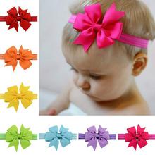 欧美儿童婴儿发带织带手工燕尾蝴蝶结宝宝头带发饰头饰发圈批发