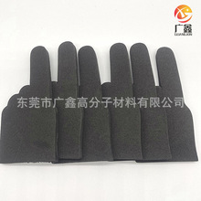 指示手掌海绵 黑色双面印刷EVA手掌海绵 拍拍手彩色助威手掌