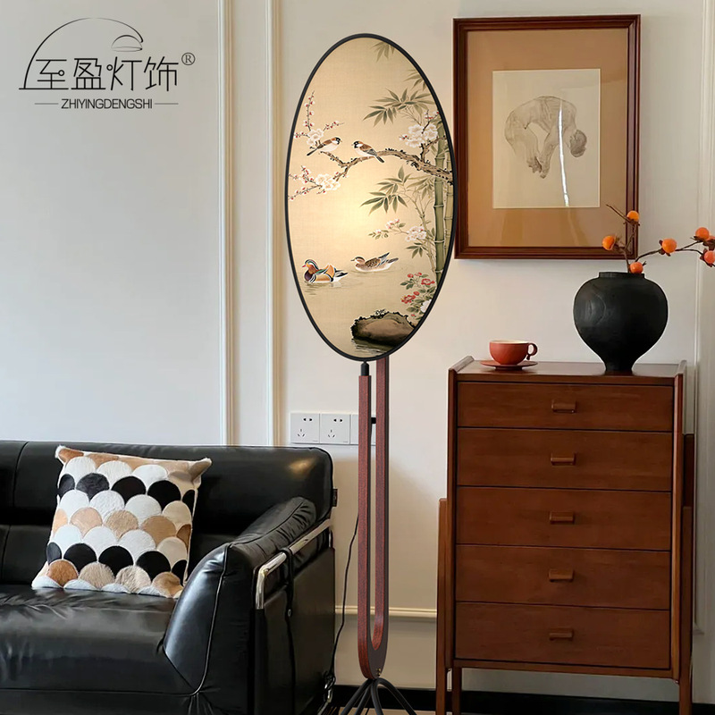Cross-Border Song-Style Aesthetics Solid Wood Vintage Lamp Foreign Trade New Chinese Zen Style Living Room Song-Style Lamp Retro Floor Lamp Cross-Border Song-Style Aesthetics Solid Wood Vintage Lamp Foreign Trade New Chinese Zen Style Living Room Song-Style Lamp Retro Floor Lamp