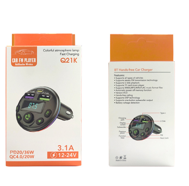 Yituo – Car mp3 Charger Bluetooth MP3 - q21k-dual-fast-charge-edition-pd20w-qc18w