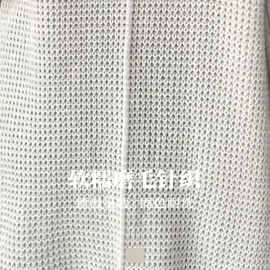 Cross-border European and American style 2026 autumn and winter casual sweater regular sleeves slit hem sweater hooded knitted jacket