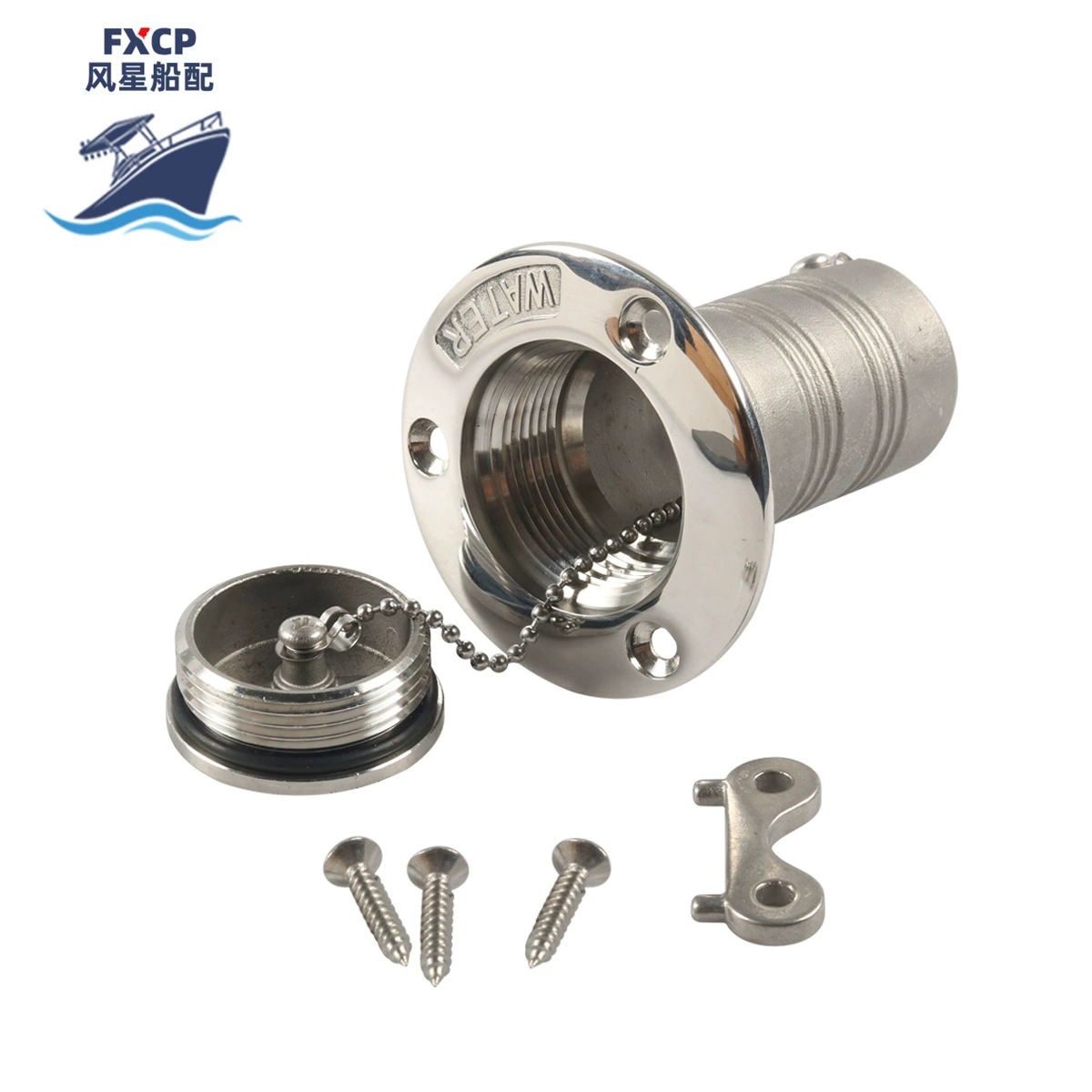 1-1/2 дюйма-316 из нержавеющей стали порт впрыска воды/Крышка Масляного люка ключ порт впрыска масла-применимо: корабль