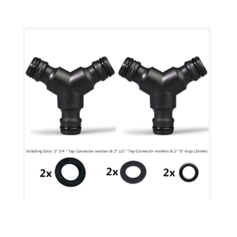 Conector de tubería de agua del jardín traje conector de manguera de jardín del hogar grifo de agua conexión rápida conector de lavado de coches recto