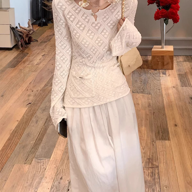 First Love Vibe, Heavy-Duty, Complex Floral Patterns, German Exquisite Knitwear/Dress First Love Vibe, Heavy-Duty, Complex Floral Patterns, German Exquisite Knitwear/Dress