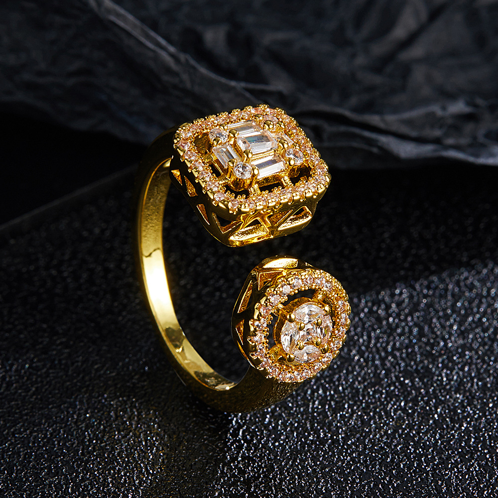 Nuovo design hip hop maschile Sense anello geometrico zircone di alta qualità dal vivo_voghion.com