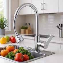 水龙头延伸水嘴器起泡器延长器三档防溅喷头防溅通用万向加长