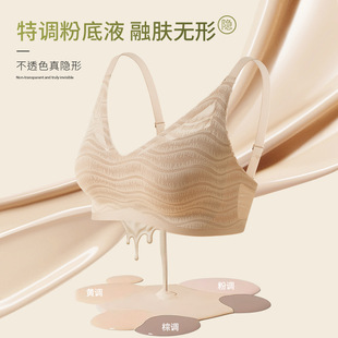 Thin, Moldless, Cup-Free Women's Bra, No Cup, Easy to Wash, Easy to Dry, Convenient Storage, Essential Underwear for Home Sports and Travel