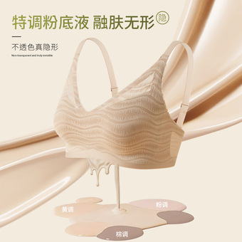 轻薄无模杯女士文胸无罩杯易洗易干便捷收纳居家运动旅行必备内衣