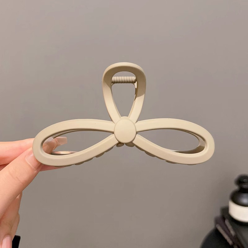 Clip de agarre, gran cantidad de cabello, horquilla esmerilada, horquilla simple, horquilla de tiburón, nuevo y exquisito tocado de alta gama, horquilla femenina