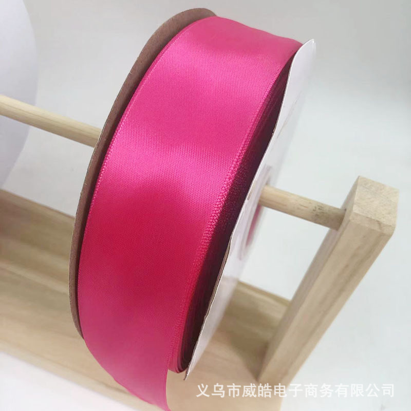 0,6-5cm Rosa Rojo cinta de poliéster cifrado accesorios para el cabello cinta de embalaje cinta accesorios de cinta cinturón de embalaje