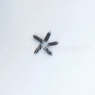 本厂来图样定做生产各种新能源配件螺丝M3*17.5  十字尖端紧定