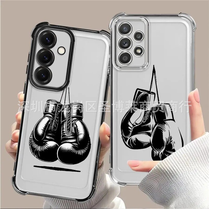 Boxing Gloves Are Suitable for Samsung S26 Mobile Phone Case S25Ultra Doberman Galaxy S23 Protective Case Note20