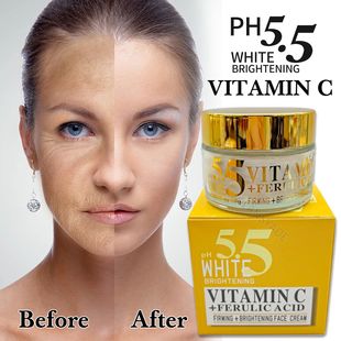 Cross-border PH5.5 Vitamin C Cream Brightening Moisturizing Nourishing VC Cream Vitamin C Moisturizing Cream Foreign Trade Factory Wholesale 50g