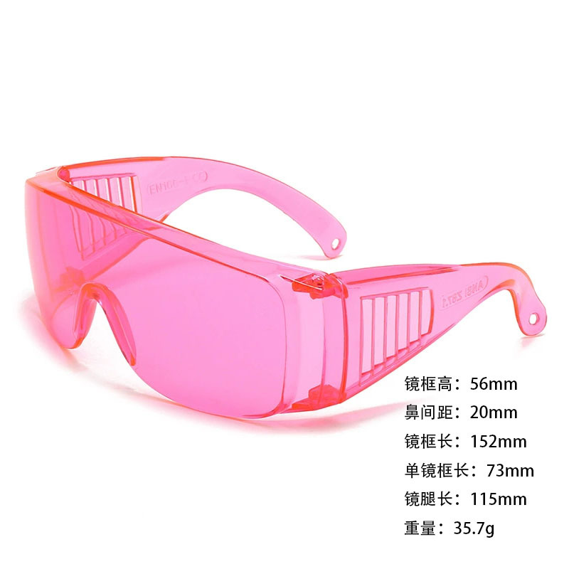 ANSIZ87 Gafas EN166 salón de belleza láser rojo verde azul soldadura eléctrica negro IPL gafas OPTE depilación ligera