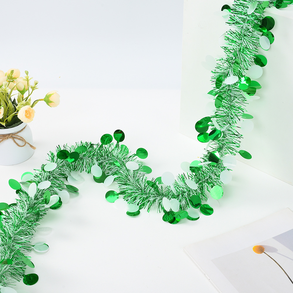 Transfronterizo Amazon bicolor disco barra de color Navidad Fiesta de decoración barra de color 2m 5 capas de cifrado