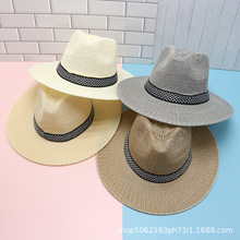 牛仔帽子户外夏天海边沙滩草帽西部男士登山太阳帽防晒遮阳帽批发