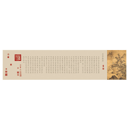 Preface to the Lanting Pavilion, Preface to the Tengwang Pavilion, Mulan Poems, hand-copied calligraphy practice, small regular script brush copybook practice calligraphy work paper