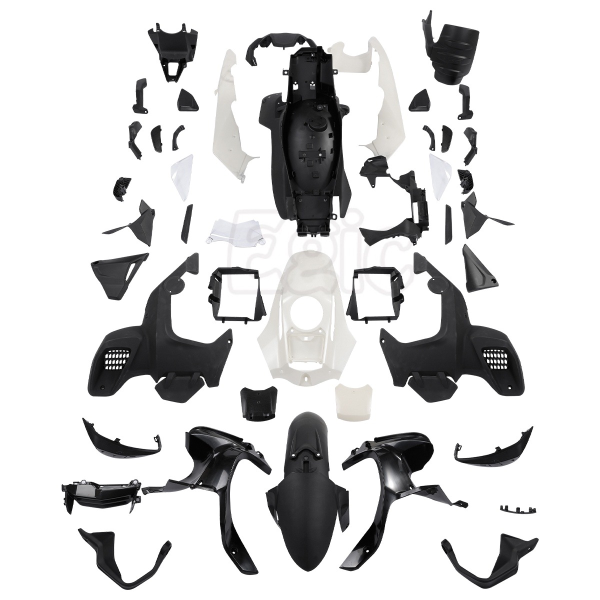 Car Shell Suitable for Bmw Waterbird Adv R1200Gs K51 12-18 Beak Mudguard Fairing Cover