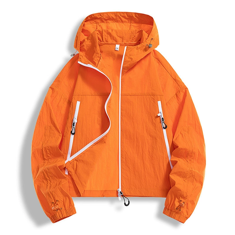 2025 новые молодые пары с капюшоном индивидуальность ультратонкий ультрафиолетовый солнцезащитный крем мужской открытый спорт рыбалка