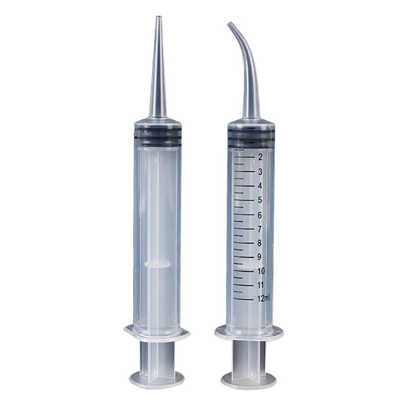 12 мл локоть Стоматологический Ирригатор пластиковый шприц без иглы очиститель для прямого рта ручной ирригатор для зубов оптом