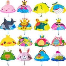 兒童雨傘女小孩寶寶雨傘兒童傘印制長柄小童傘印logo公主傘幼兒園