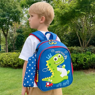 新款轻便小恐龙儿童书包男孩中小班3-6岁幼儿园幼稚园宝宝双肩包