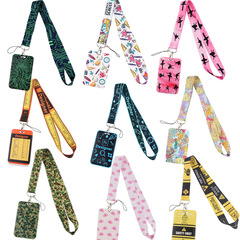 設計PS編程芭蕾舞手機掛繩卡套 U盤相機織帶工作公交掛牌辦公證件