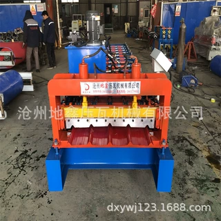 彩钢瓦机器全自动彩钢瓦设备沧州地鑫压瓦机冷弯成型设备