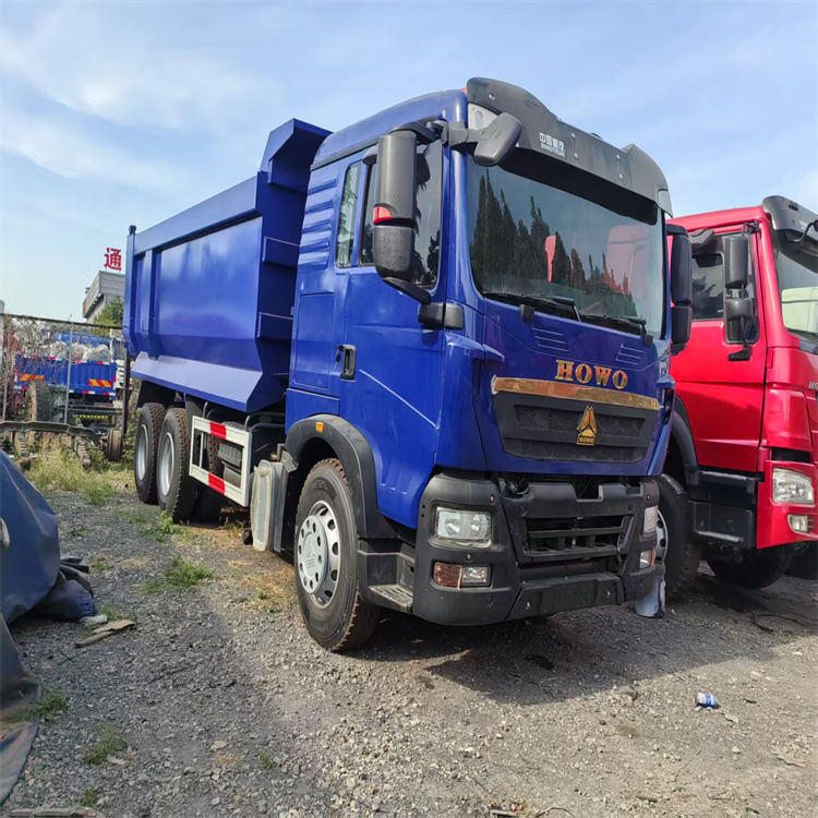 跨境非洲二手重汽HOWO曼机国三 国四 卡车 豪沃TX6*4货车渣土货车