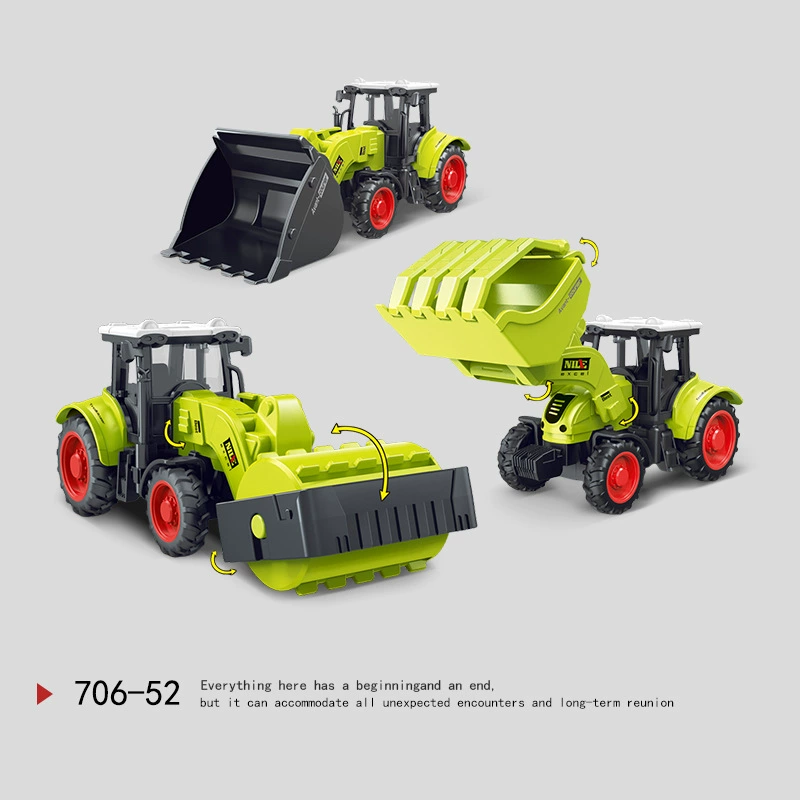 Сельскохозяйственный инерционный трактор ударопрочная модель toy car оптовый