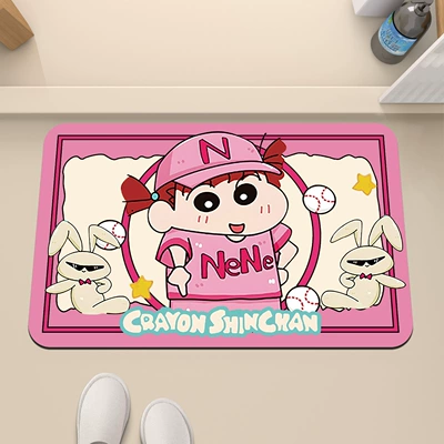 Cartoon Dopamine Crayon Small New Avtomobil döşəmə paspasları